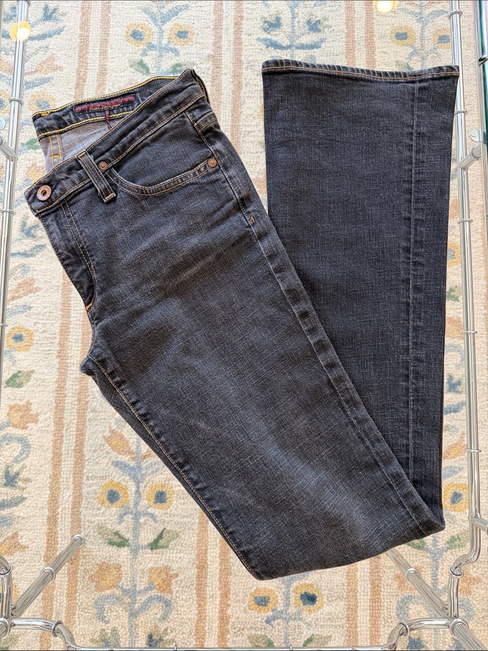 AG Adriano Goldschmied Dark Indigo Bootcut Jeans